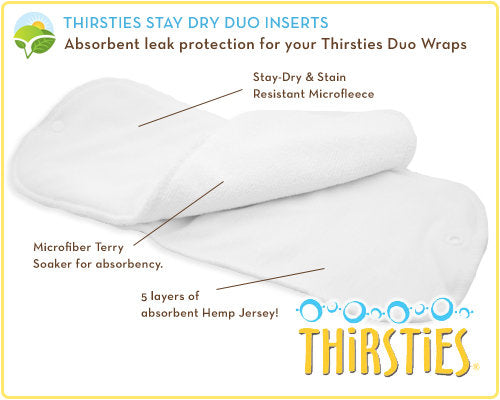 Thirsties inserts best sale