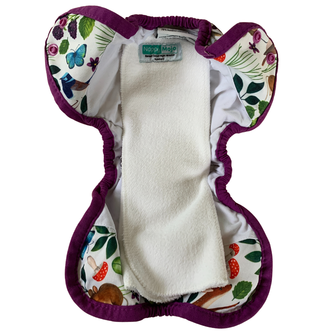 Nappy Mojo Universal Bamboo Cotton Night Booster (Newborn)