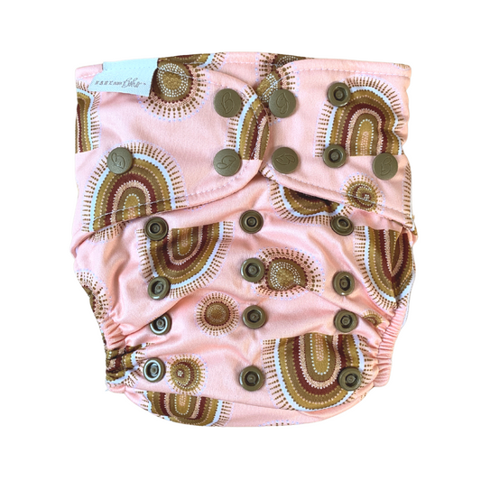 Bare and Boho Soft Cover OSFM Nappy ( Version 1)